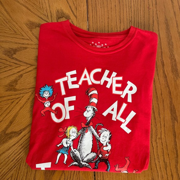 Universal Studios Things T-shirt Dr. Seuss Sz M Slightly used - Picture 7 of 8